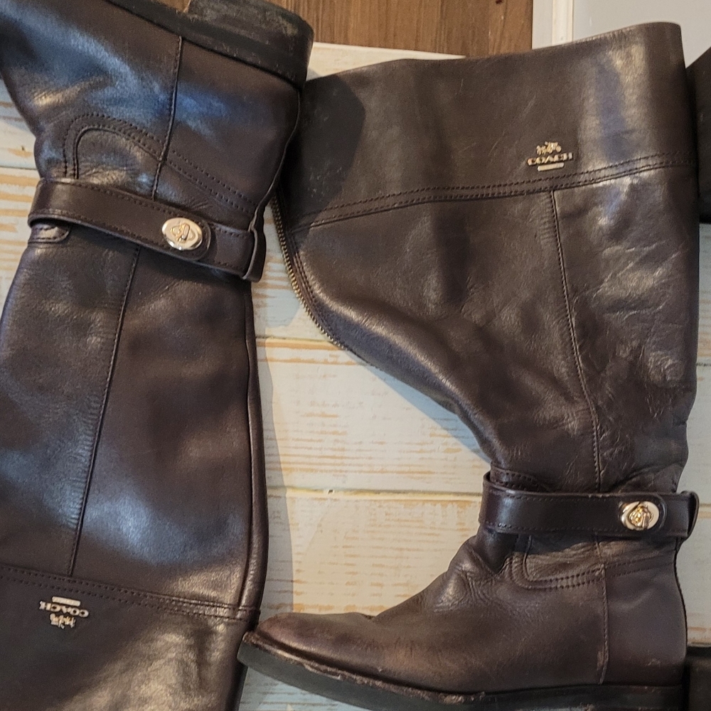 Coach boots - Picture 3 of 3